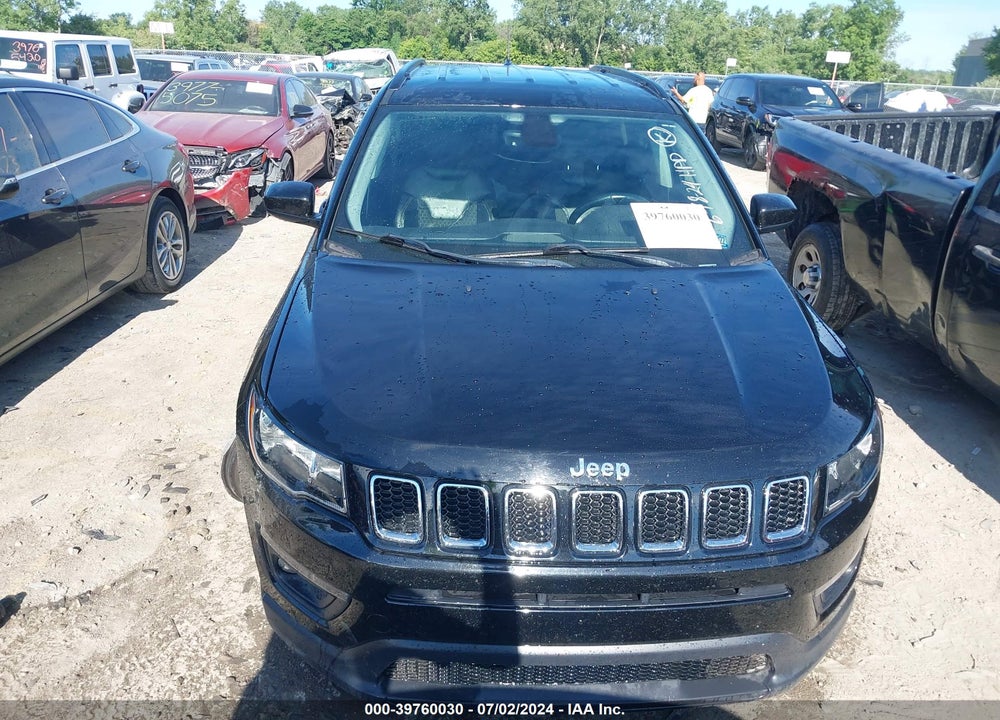 2018 JEEP COMPASS LATITUDE 4X4 VIN: 3C4NJDBB2JT176528