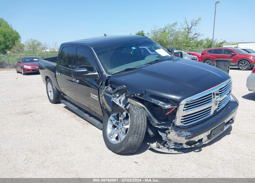 2016 RAM 1500 BIG HORN VIN: 1C6RR7LG4GS223274