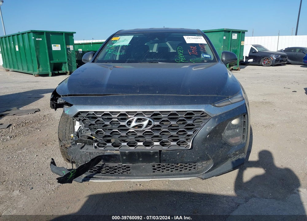 2020 HYUNDAI SANTA FE SE VIN: 5NMS23AD6LH261207