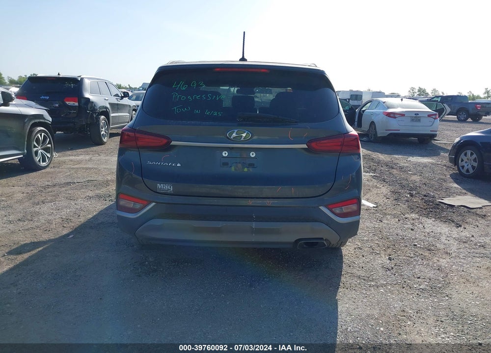 2020 HYUNDAI SANTA FE SE VIN: 5NMS23AD6LH261207
