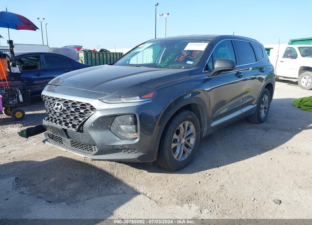 2020 HYUNDAI SANTA FE SE VIN: 5NMS23AD6LH261207