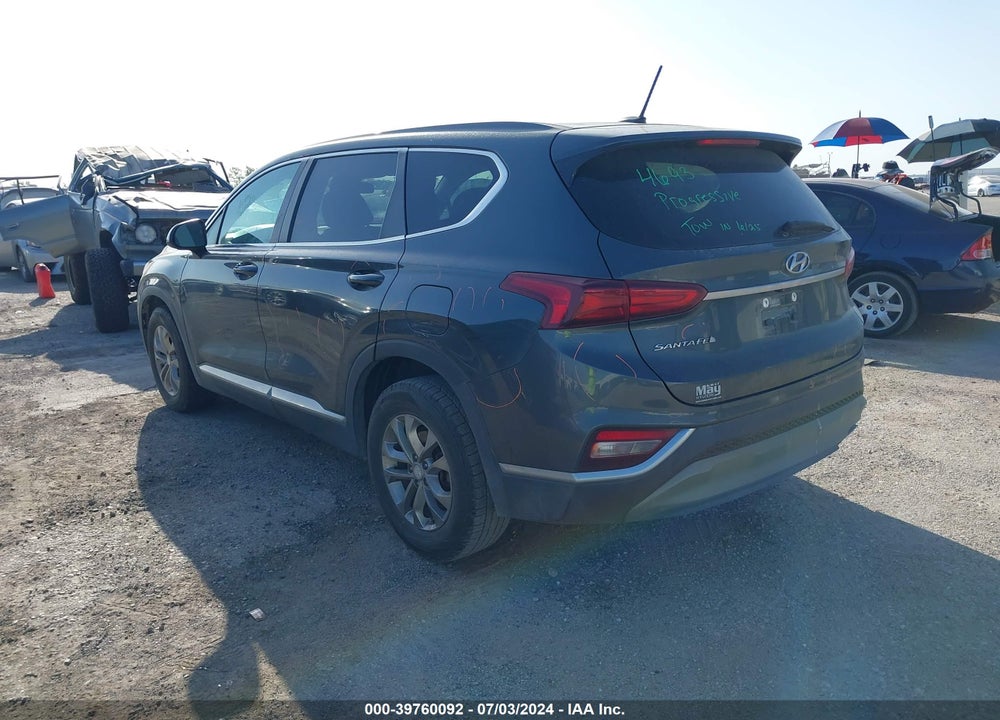 2020 HYUNDAI SANTA FE SE VIN: 5NMS23AD6LH261207