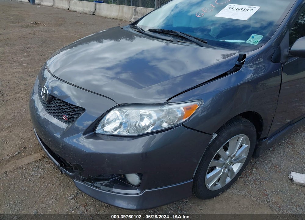 2010 TOYOTA COROLLA S VIN: 2T1BU4EE8AC532595