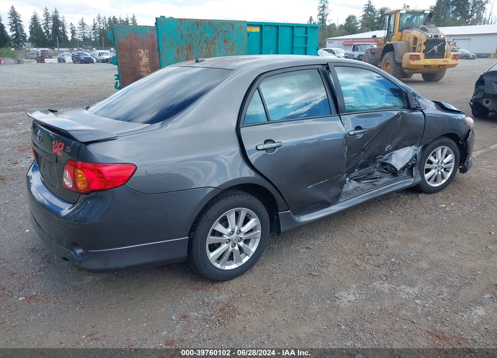 2010 TOYOTA COROLLA S VIN: 2T1BU4EE8AC532595