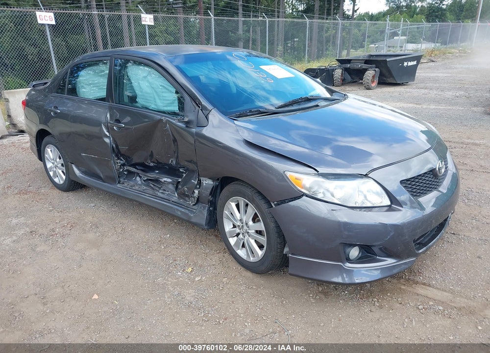 2010 TOYOTA COROLLA S VIN: 2T1BU4EE8AC532595