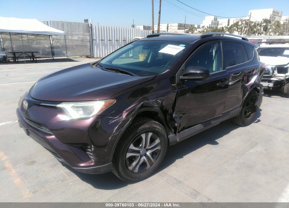 2018 TOYOTA RAV4 LE VIN: 2T3ZFREV5JW419179