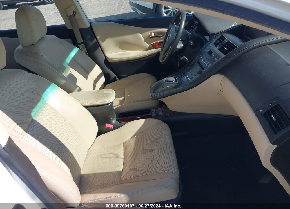 2010 LEXUS HS 250H PREMIUM VIN: JTHBB1BA9A2032349