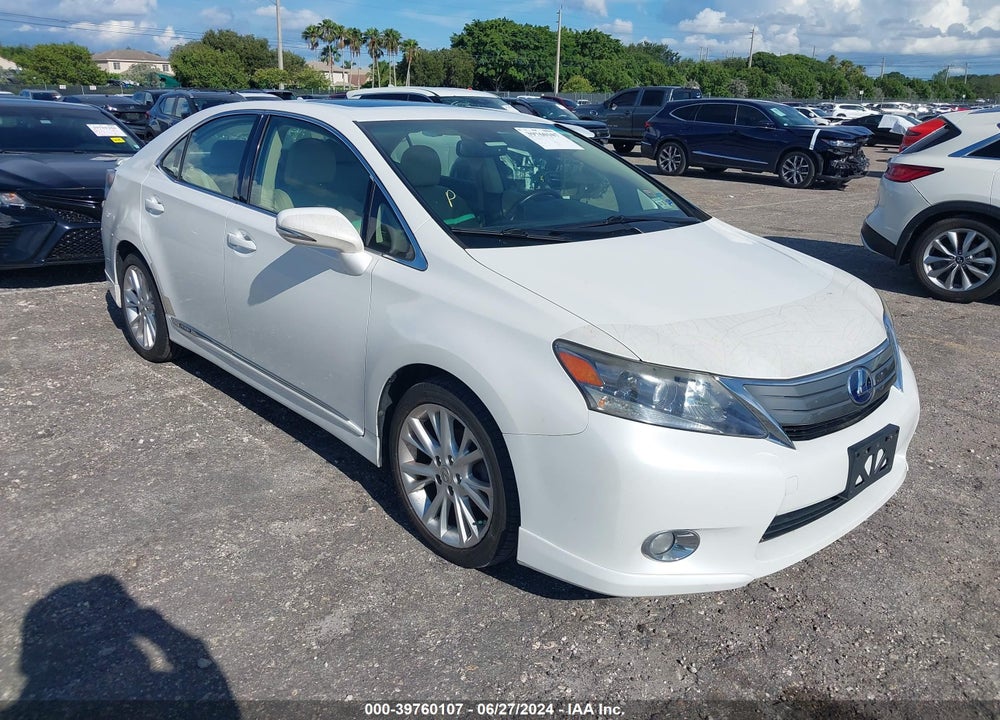 2010 LEXUS HS 250H PREMIUM VIN: JTHBB1BA9A2032349