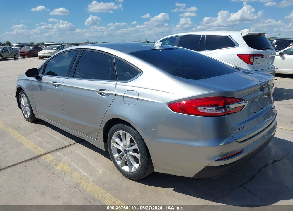 2020 FORD FUSION SE VIN: 3FA6P0HD4LR168442