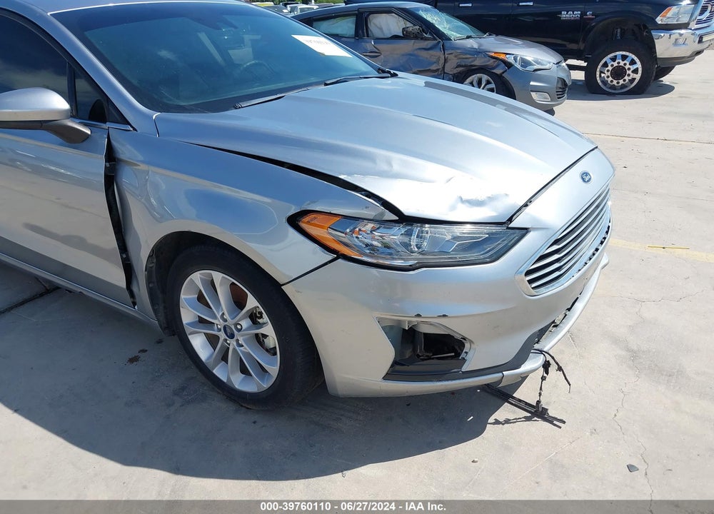 2020 FORD FUSION SE VIN: 3FA6P0HD4LR168442