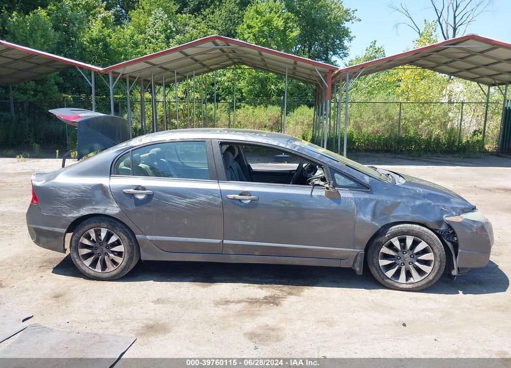 2010 HONDA CIVIC EX VIN: 19XFA1F80AE004116