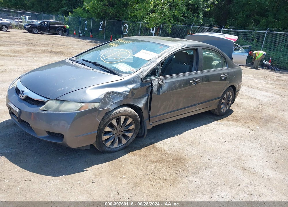 2010 HONDA CIVIC EX VIN: 19XFA1F80AE004116