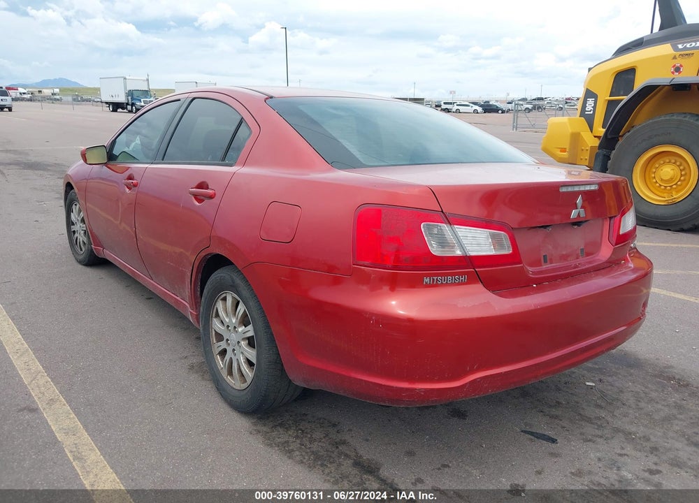 2012 MITSUBISHI GALANT FE VIN: 4A32B2FF1CE022913