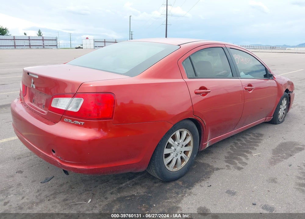 2012 MITSUBISHI GALANT FE VIN: 4A32B2FF1CE022913