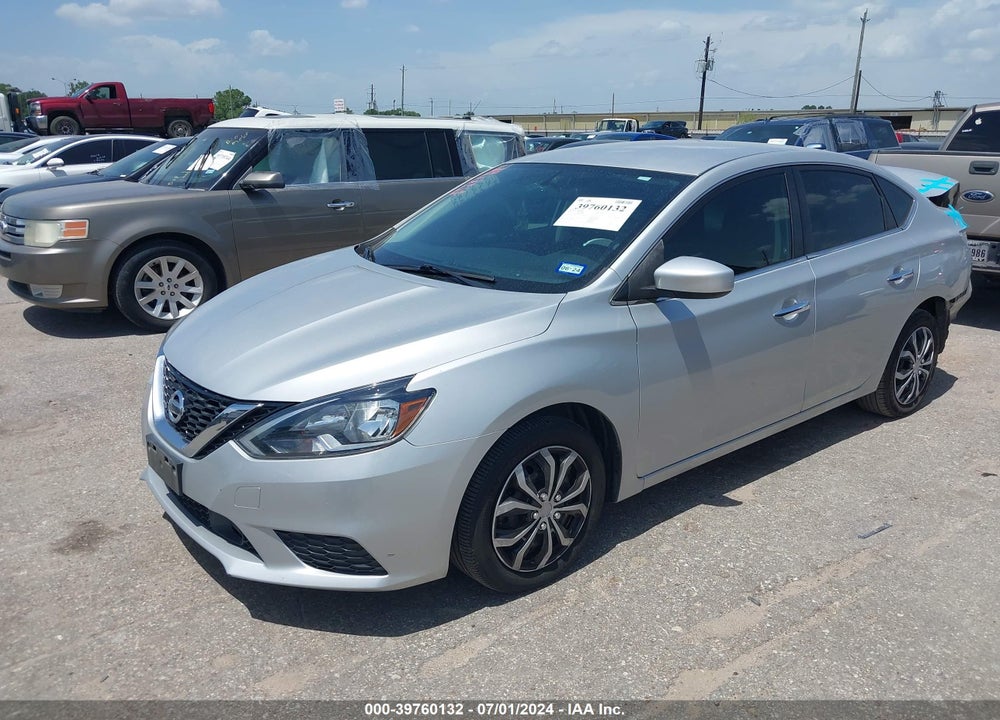 2019 NISSAN SENTRA S VIN: 3N1AB7AP9KY303180