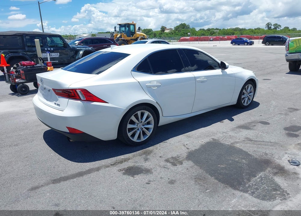 2015 LEXUS IS 250 VIN: JTHBF1D28F5076648