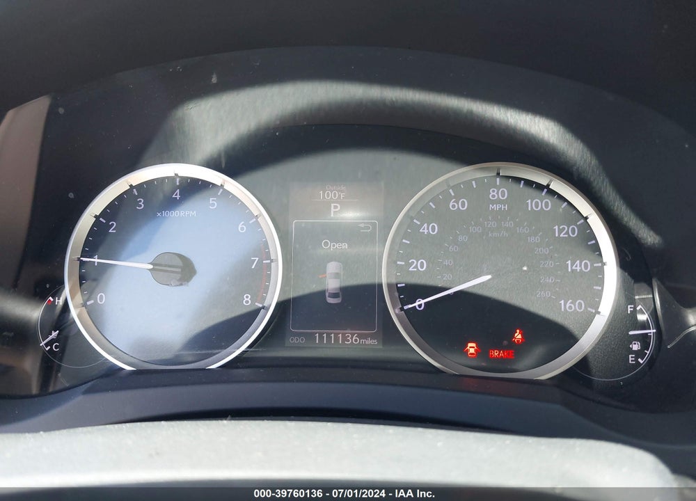 2015 LEXUS IS 250 VIN: JTHBF1D28F5076648