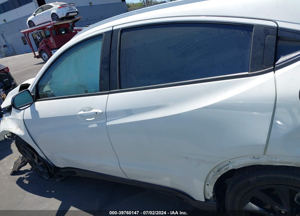 2022 HONDA HR-V 2WD SPORT VIN: 3CZRU5H15NM742527