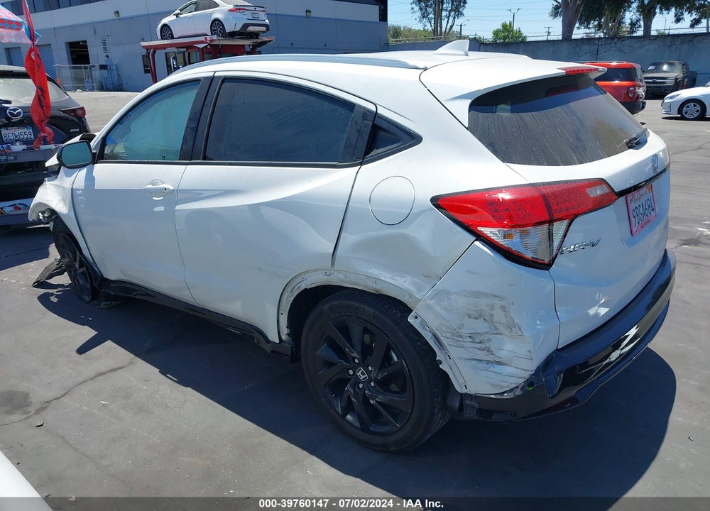 2022 HONDA HR-V 2WD SPORT VIN: 3CZRU5H15NM742527