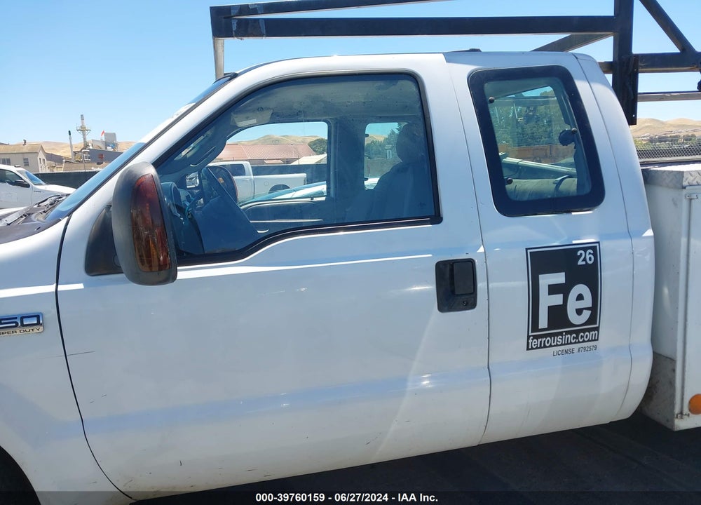 2007 FORD F-250 LARIAT/XL/XLT VIN: 1FTSX20P77EA38996