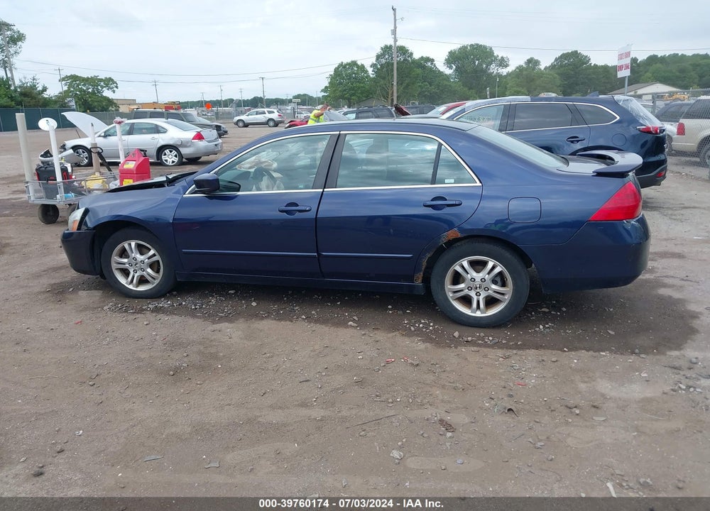 2006 HONDA ACCORD 2.4 SE VIN: 1HGCM56336A110920