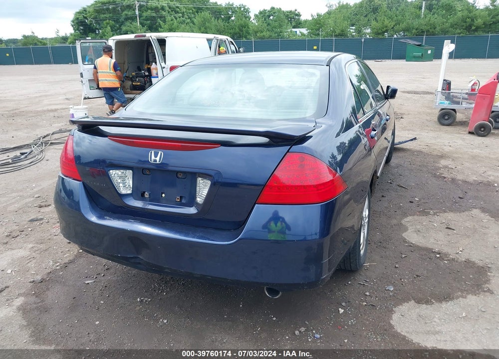2006 HONDA ACCORD 2.4 SE VIN: 1HGCM56336A110920