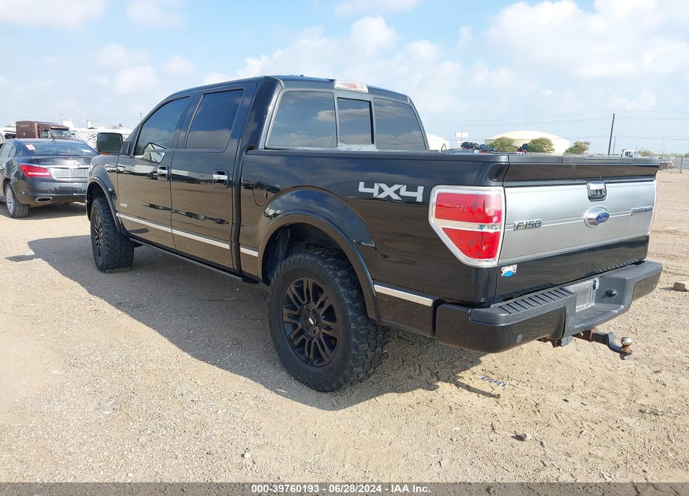 2013 FORD F-150 PLATINUM VIN: 1FTFW1ET9DFB02028