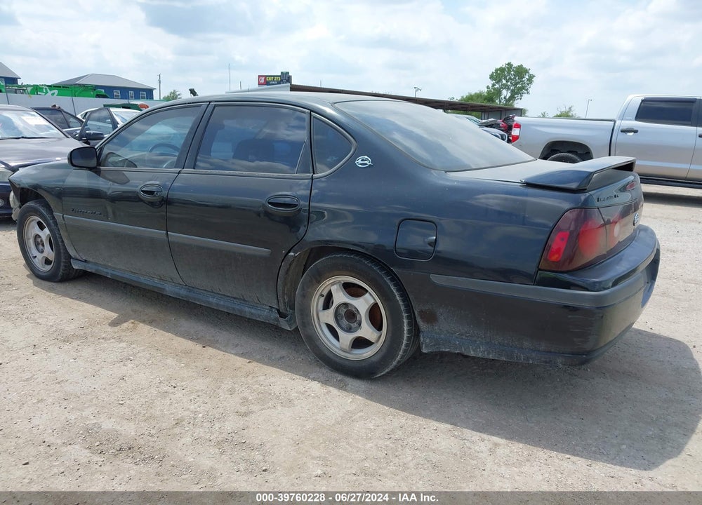 2000 CHEVROLET IMPALA LS VIN: 2G1WH55K9Y9270364