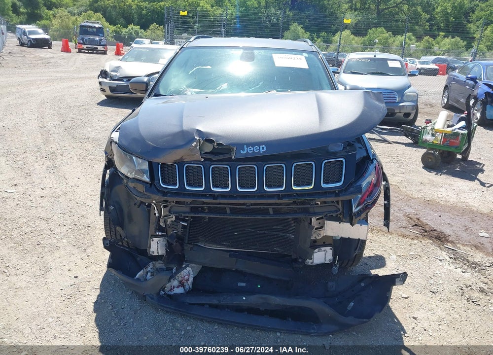 2019 JEEP COMPASS LATITUDE FWD VIN: 3C4NJCBB8KT636559