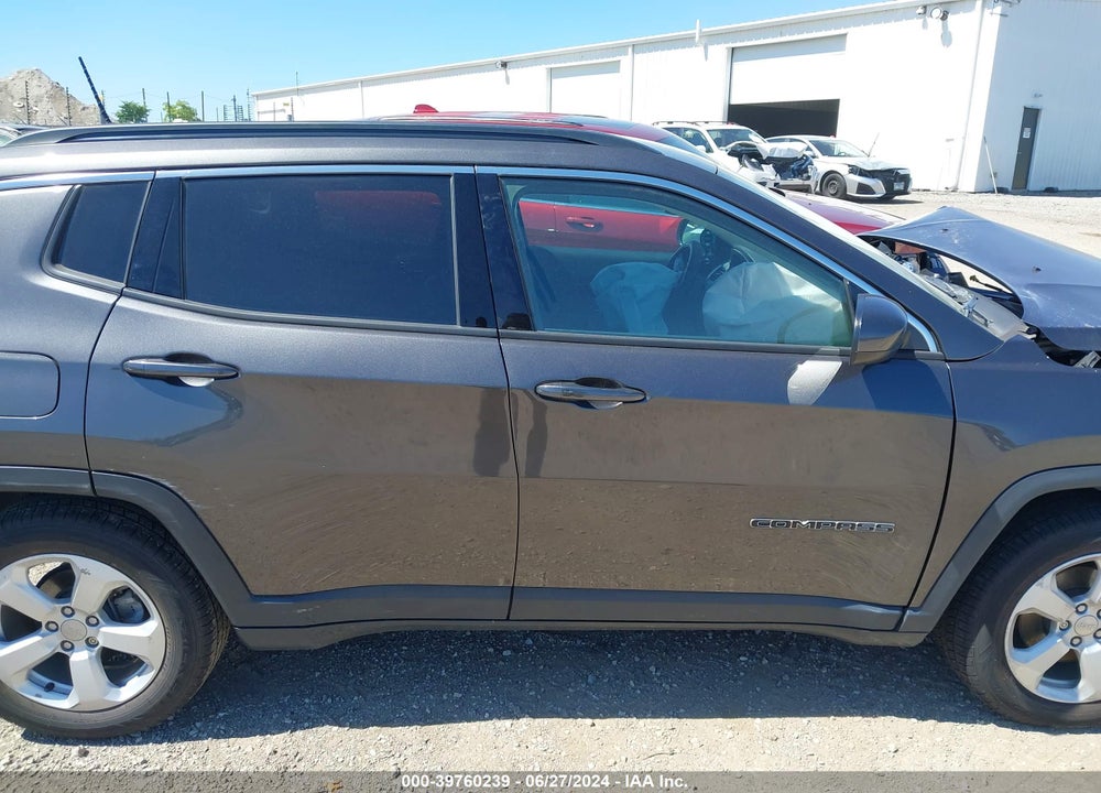 2019 JEEP COMPASS LATITUDE FWD VIN: 3C4NJCBB8KT636559