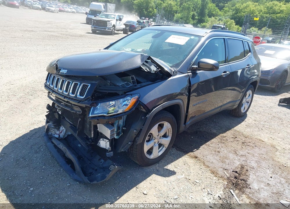 2019 JEEP COMPASS LATITUDE FWD VIN: 3C4NJCBB8KT636559
