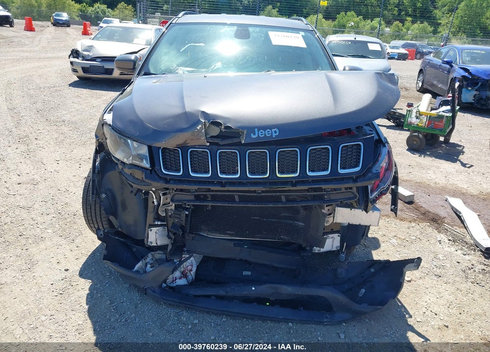 2019 JEEP COMPASS LATITUDE FWD VIN: 3C4NJCBB8KT636559
