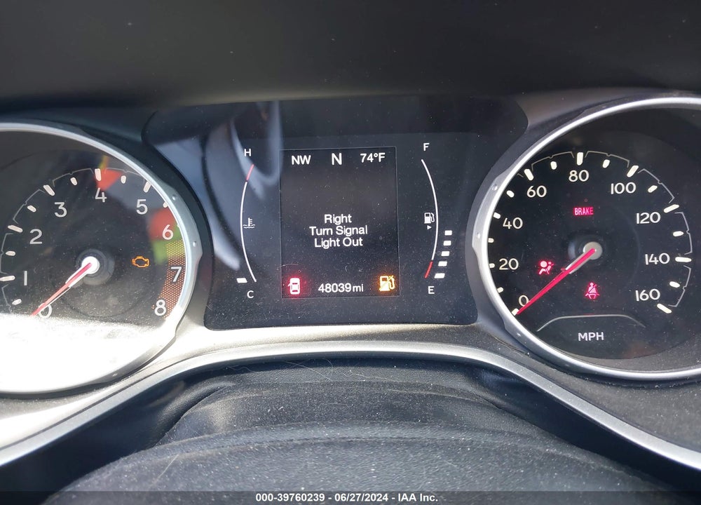 2019 JEEP COMPASS LATITUDE FWD VIN: 3C4NJCBB8KT636559