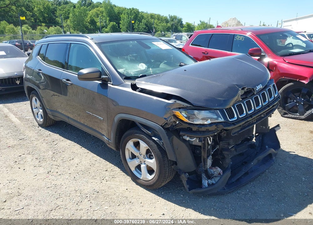 2019 JEEP COMPASS LATITUDE FWD VIN: 3C4NJCBB8KT636559
