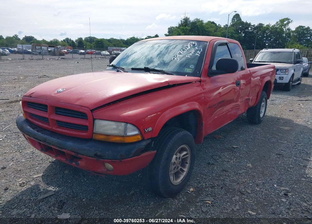 2000 DODGE DAKOTA SLT/SPORT VIN: 1B7GG22N1YS697970