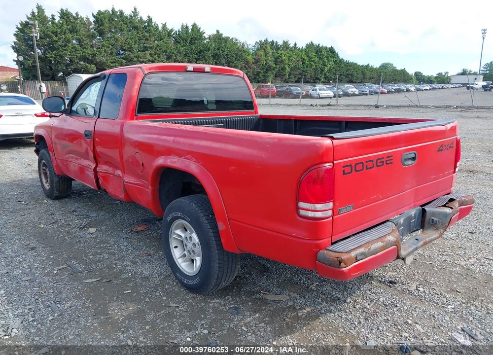 2000 DODGE DAKOTA SLT/SPORT VIN: 1B7GG22N1YS697970