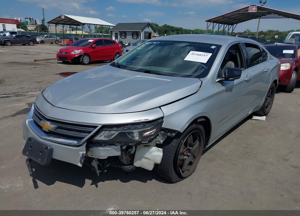 2017 CHEVROLET IMPALA LS VIN: 2G11Z5SA4H9134341