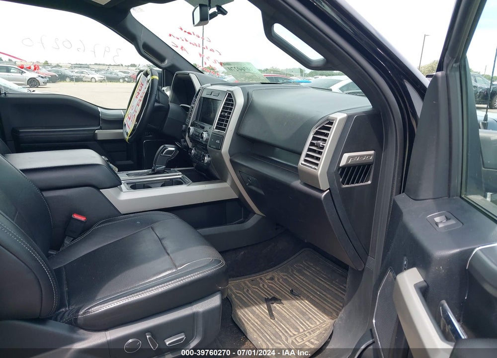 2016 FORD F-150 LARIAT VIN: 1FTEW1EG0GFD27716