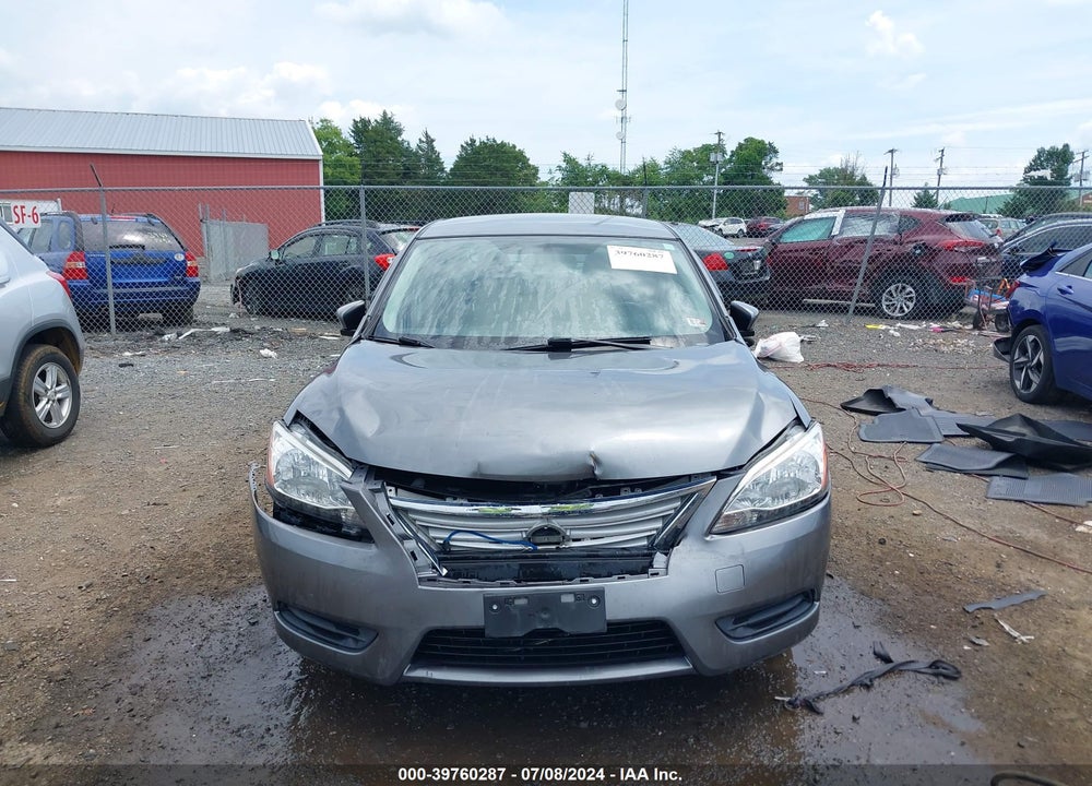 2015 NISSAN SENTRA S VIN: 3N1AB7AP1FY381118