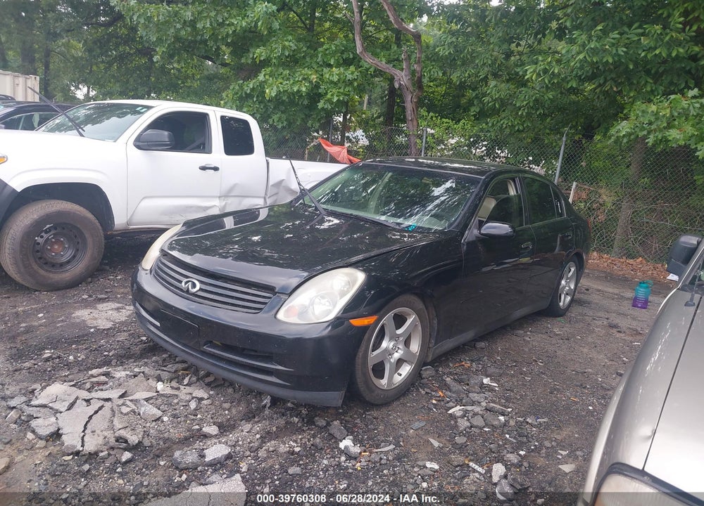 2004 INFINITI G35 VIN: JNKCV51E04M109206