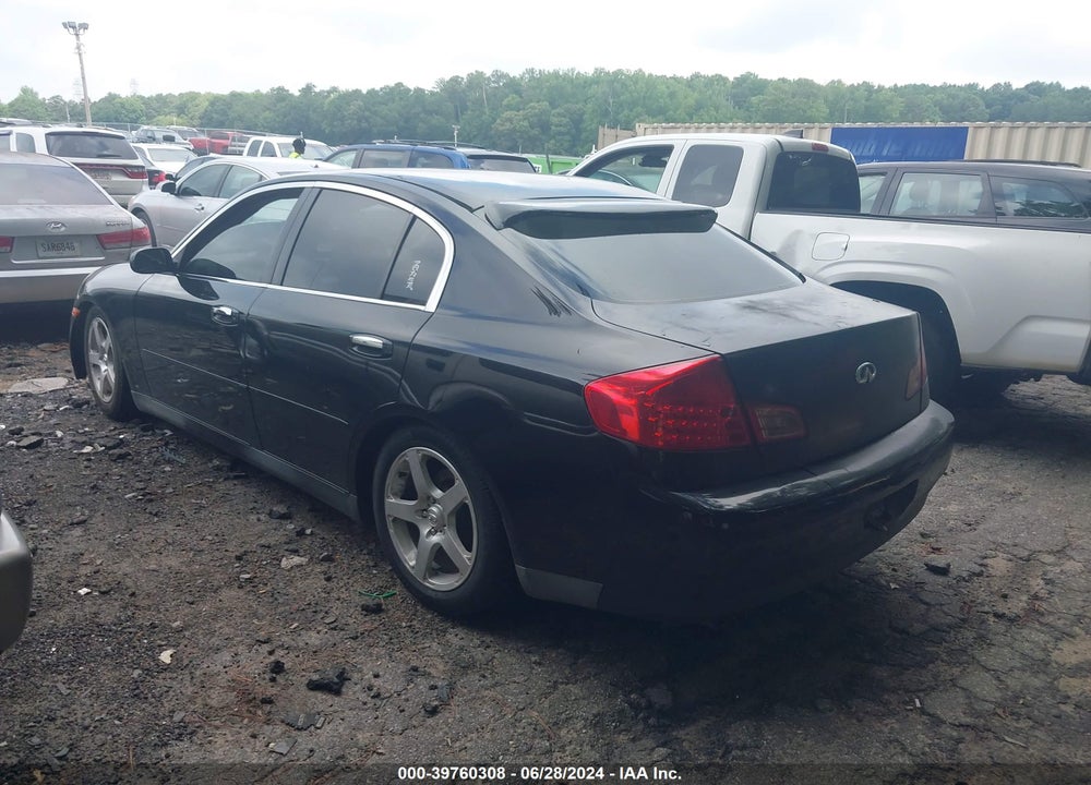 2004 INFINITI G35 VIN: JNKCV51E04M109206