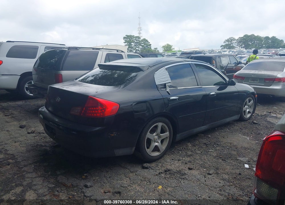 2004 INFINITI G35 VIN: JNKCV51E04M109206