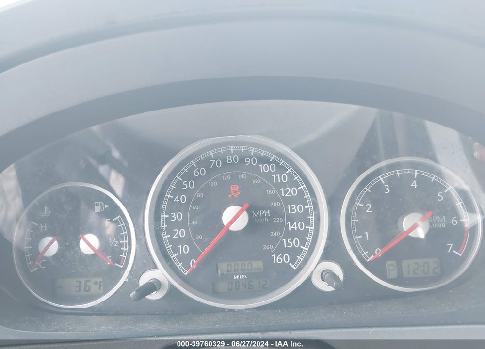 2005 CHRYSLER CROSSFIRE LIMITED VIN: 1C3AN69L15X040547
