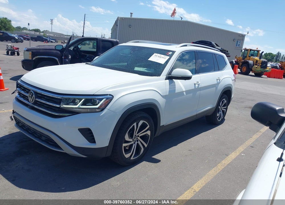2021 VOLKSWAGEN ATLAS 3.6L V6 SEL PREMIUM VIN: 1V2TR2CA7MC506530