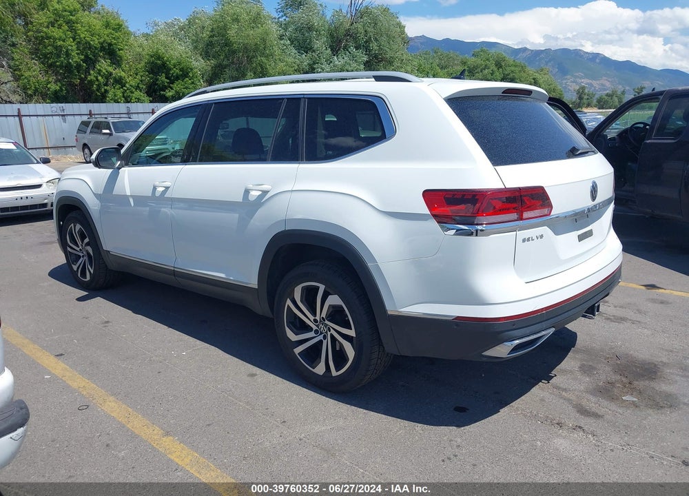 2021 VOLKSWAGEN ATLAS 3.6L V6 SEL PREMIUM VIN: 1V2TR2CA7MC506530
