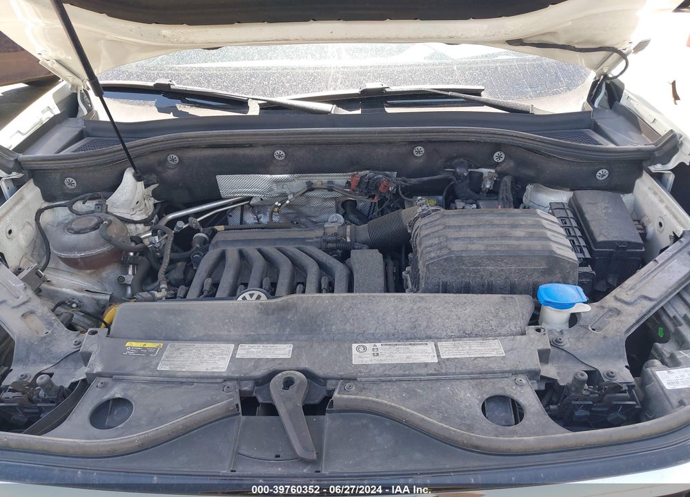 2021 VOLKSWAGEN ATLAS 3.6L V6 SEL PREMIUM VIN: 1V2TR2CA7MC506530