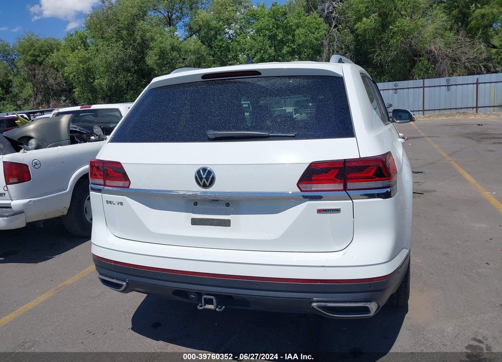 2021 VOLKSWAGEN ATLAS 3.6L V6 SEL PREMIUM VIN: 1V2TR2CA7MC506530