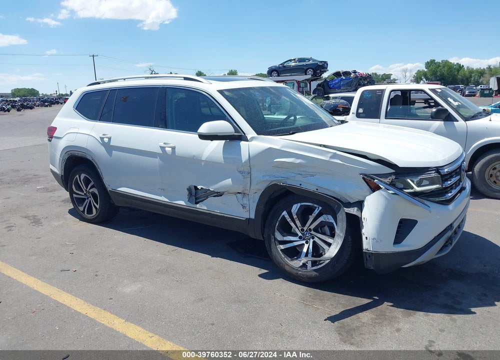 2021 VOLKSWAGEN ATLAS 3.6L V6 SEL PREMIUM VIN: 1V2TR2CA7MC506530