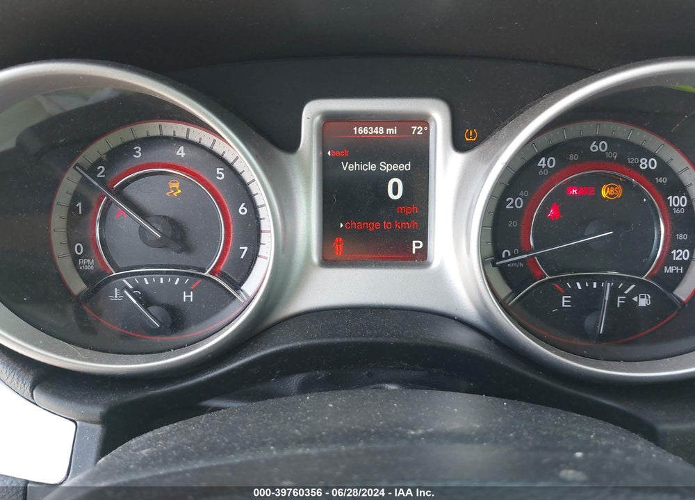 2015 DODGE JOURNEY SXT VIN: 3C4PDCBB8FT741902
