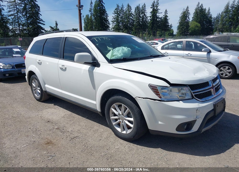 2015 DODGE JOURNEY SXT VIN: 3C4PDCBB8FT741902